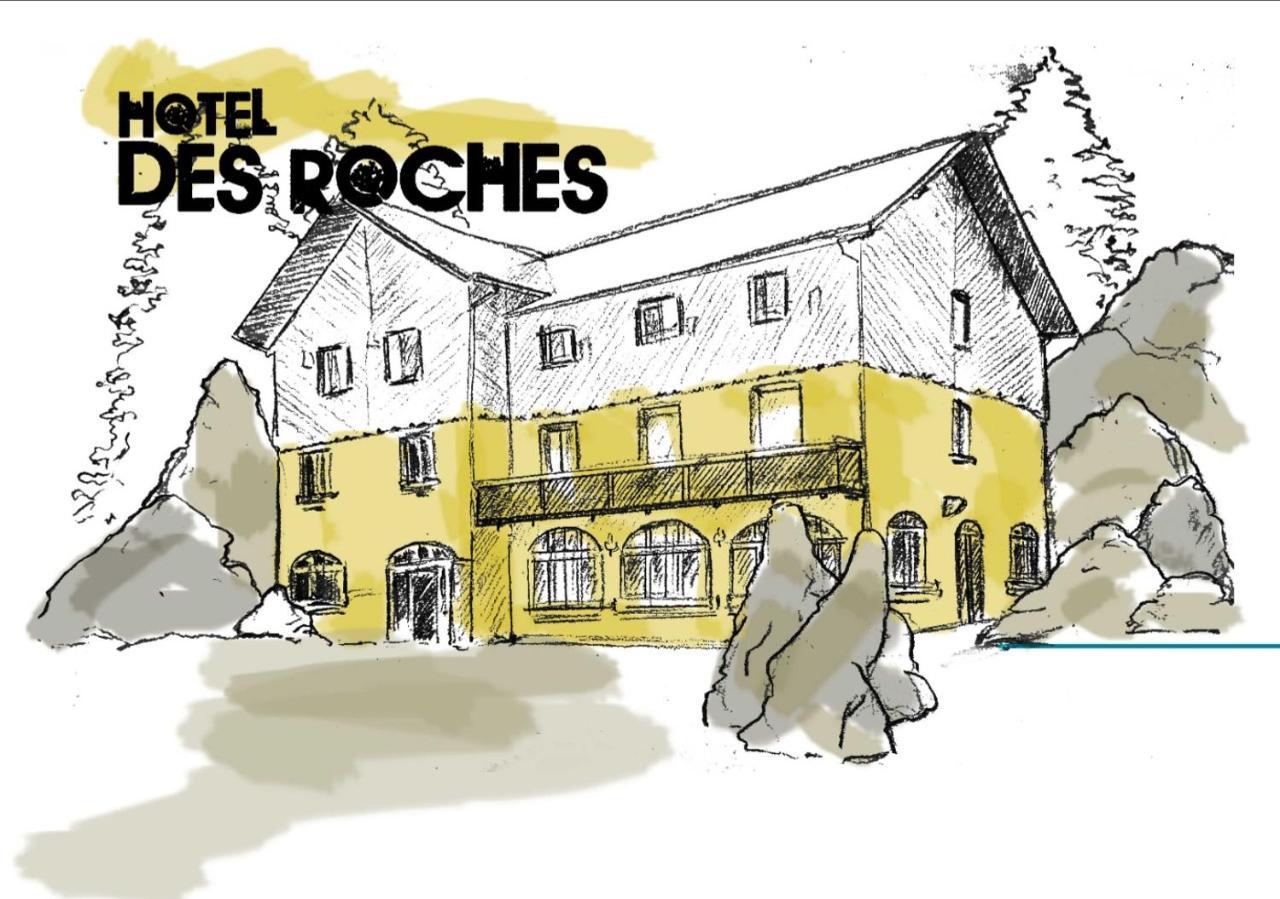 Hotel L'Oree Des Roches Saales Bagian luar foto